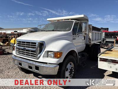2003 Ford F-750 Regular Cab DRW Dump Truck