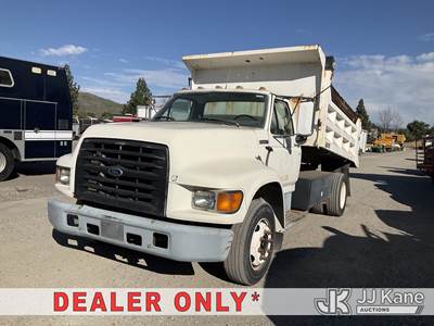 1997 Ford F700 LPO Dump Truck