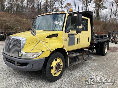 2004 International 4300 Crew-Cab Dump Truck