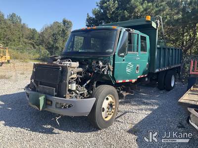 2012 International 4300 Crew-Cab Flatbed/Dump Truck