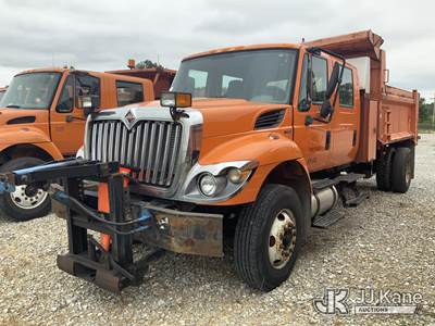 2011 International 7300 Crew-Cab Dump Truck