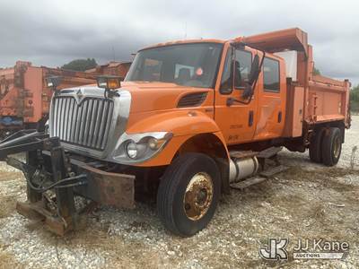 2011 International 7300 Crew-Cab Dump Truck