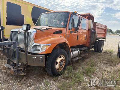 2005 International 7400 Crew-Cab Dump Truck