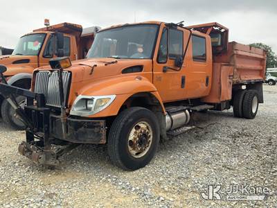 2005 International 7400 Crew-Cab Dump Truck