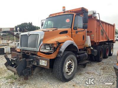 2004 International 7600 Tri-Axle Dump Truck