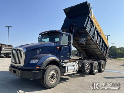 2018 International HX620 Tri Axle Dump Truck