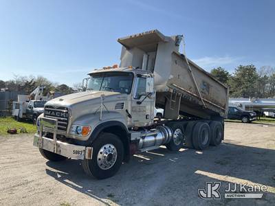 2007 Mack CV713 Granite Tri/A Dump Truck