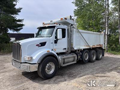2016 Peterbilt 567 Tri-Axle Dump Truck