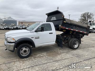 2016 RAM 4500 Regular Cab SWB 4WD DRW Dump Truck