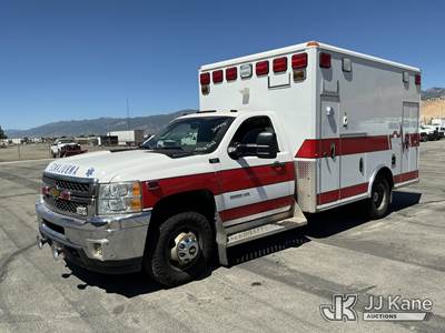2013 Chevrolet Silverado 3500HD 4x4 Ambulance/Rescue Vehicle