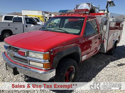 1996 Chevrolet Silverado K3500 Fire Truck