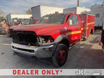 2012 Dodge Ram 4500 Crew-Cab Enclosed Service Truck