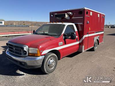 1999 Ford F-350 SD Ambulance/Rescue Vehicle