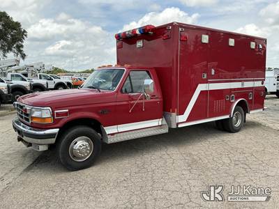1997 Ford F-450 SD Ambulance/Rescue Vehicle