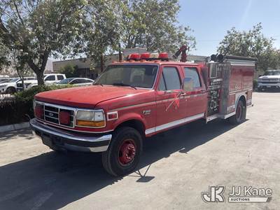 1995 Ford F-450 SD Regular Cab Crew Cab Fire Truck