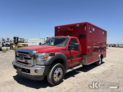 2012 Ford F-450 SD Regular Cab DRW Ambulance