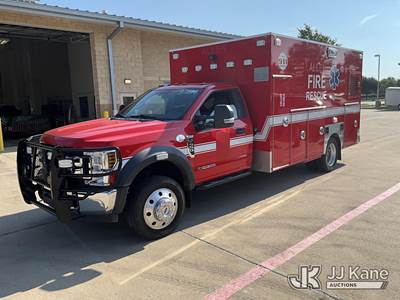 2018 Ford F450 Ambulance/Rescue Vehicle