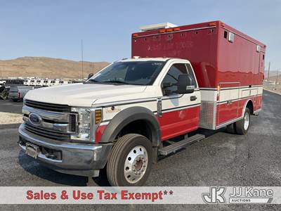 2019 Ford F550 Ambulance