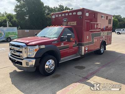2016 Ford F-550 Regular Cab DRW 2WD Ambulance/Rescue Vehicle
