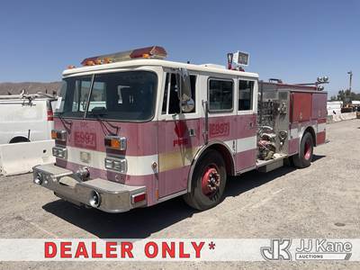 1993 Pierce Arrow Fire Truck