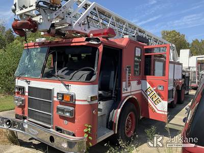 Pierce Model Tilt Cab Emergency Vehicle