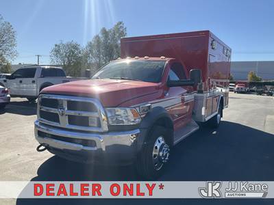 2014 RAM 4500 Regular Cab 2WD DRW Ambulance