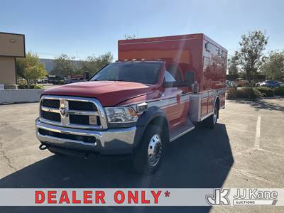 2014 RAM 4500 Regular Cab 2WD DRW Ambulance