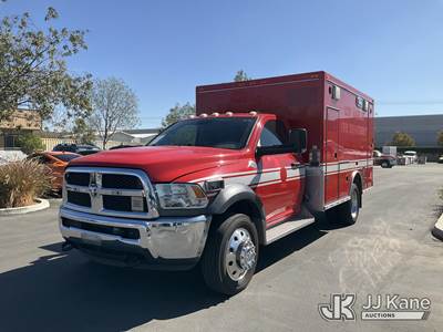 2014 RAM 4500 Regular Cab 2WD DRW Ambulance