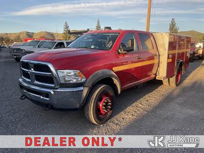 2014 RAM 4500 Fire Rescue Truck