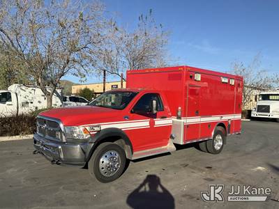 2014 RAM 4500 Ambulance/Rescue Vehicle