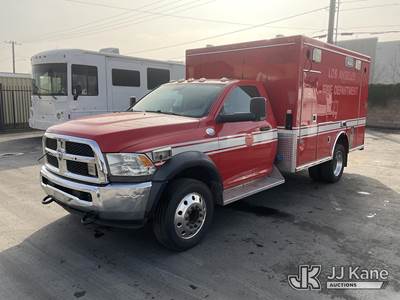 2014 RAM 4500 Regular Cab 2WD DRW Ambulance