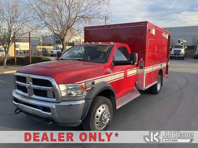 2015 RAM 4500 Regular Cab 2WD DRW Ambulance