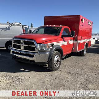 2014 RAM 4500 Ambulance/Rescue Vehicle