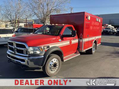 2014 RAM 4500 Ambulance/Rescue Vehicle