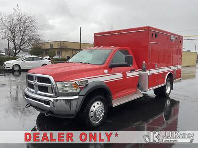 2015 RAM 4500 Regular Cab 2WD DRW Ambulance