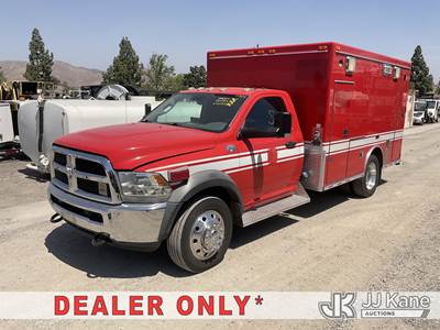 2014 RAM 4500 Regular Cab 2WD DRW Ambulance