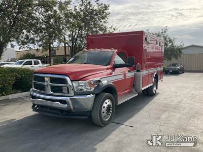 2015 RAM 4500 Ambulance/Rescue Vehicle