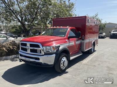 2016 RAM 4500 Regular Cab DRW Ambulance