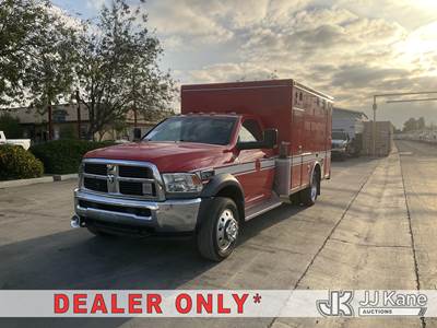 2015 RAM 4500 Regular Cab DRW Ambulance/Rescue Vehicle