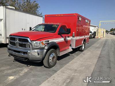 2015 RAM 4500 Regular Cab DRW Ambulance