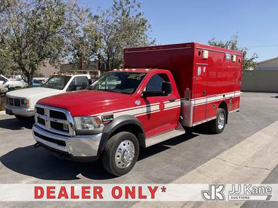 2015 RAM 4500 Regular Cab DRW Ambulance