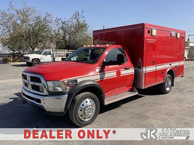 2015 RAM 4500 Regular Cab DRW Ambulance