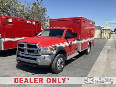 2015 RAM 4500 Regular Cab DRW Ambulance