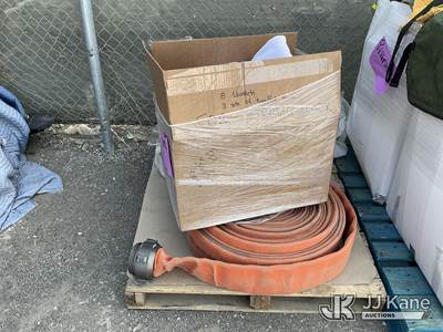 (1 Pallet) Fire Hoses & Towels (Used)