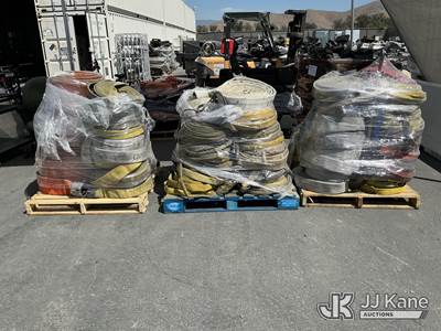 (3 Pallets) Fire Hoses (Used )