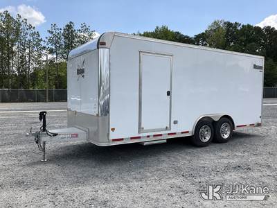 2022 Alcom T/A Enclosed Trailer