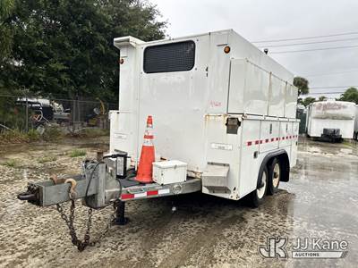 2012 Altec T/A Enclosed Utility Trailer