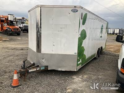 2017 Continental 22 Ft T/A Enclosed Trailer