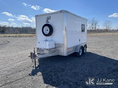 2021 InTech FOST712TA2 T/A Enclosed Utility Trailer