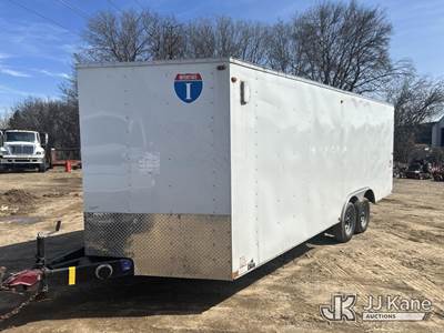 2021 Interstate VICTCC20TA2 T/A Tagalong V-Nose Enclosed Trailer
